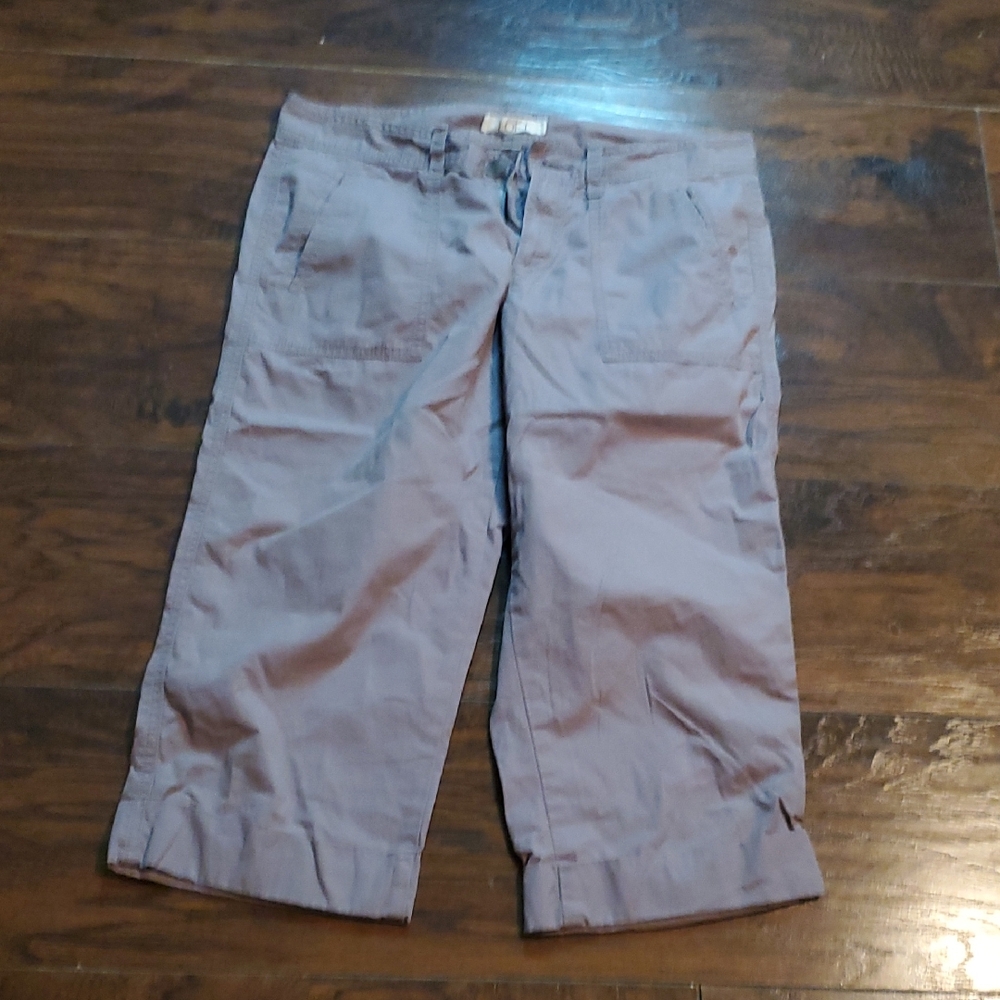 LOFT Gray Capris